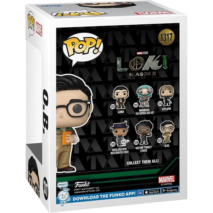 Marvel [Loki: Season 2] - "O.B." Ouroboros Bobble-Head Figure (4.05") - Funko - Pop! Series (1317)