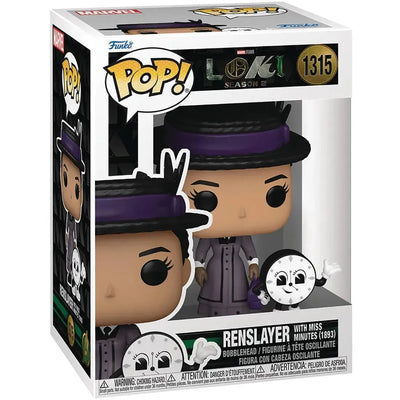 Marvel [Loki: Season 2] - Ravonna Renslayer Bobble-Head Figure & Miss Minutes Figure - Funko - Pop! Series (1315)