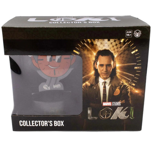 Marvel: Loki - TVA Collector's Gift Box Set - Culturefly - Hat, Tote Bag, Crew Socks, Keychain, LED Light