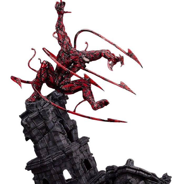 Marvel [Maximum Carnage] - Carnage on Rubble Statue Figure (23.62") - Kotobukiya - Fine Art Series