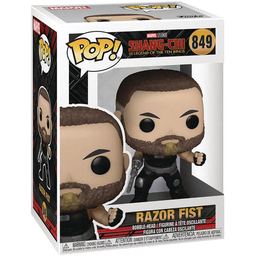 Marvel: Shang-Chi and the Legend of the Ten Rings - Razor Fist Bobble-Head Figure (#849) - Funko - Pop! Series