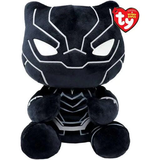 Marvel - Small Black Panther Plush (8") - Ty - Beanie Babies Series