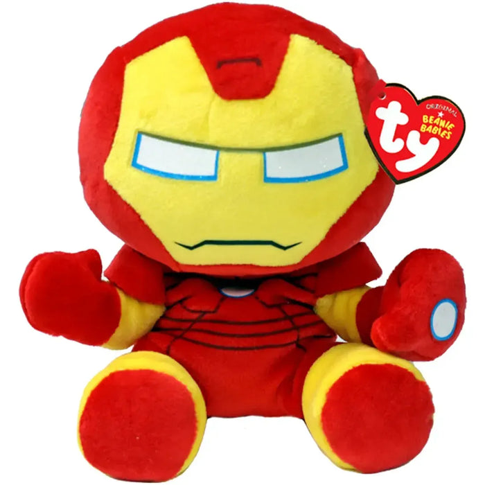 Marvel - Small Iron Man Plush (8") - Ty - Beanie Babies Series