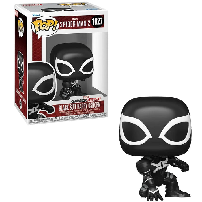 Marvel [Spider-Man 2] - Black Suit Harry Osborn Bobble-Head Figure (4") - Funko - Pop! Games Series (1027) - (2024)