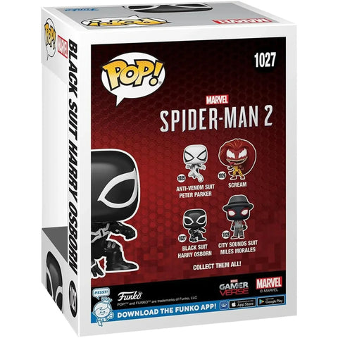 Marvel [Spider-Man 2] - Black Suit Harry Osborn Bobble-Head Figure (4