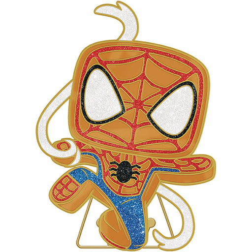 Marvel: Spider-Man - Christmas Gingerbread Spider-Man Pin Badge with Stand (Enamel)