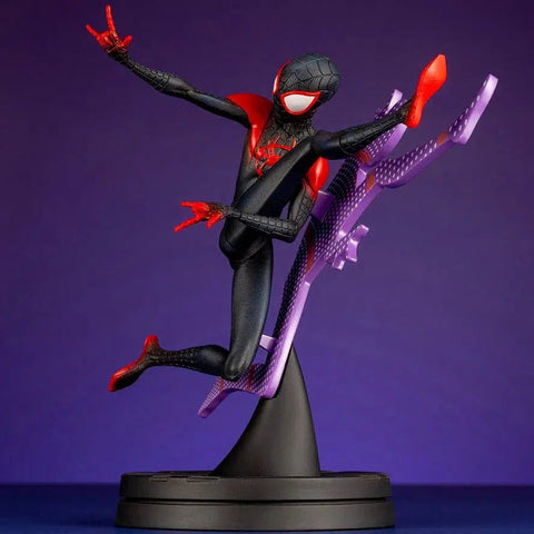 Marvel [Spider-Man Into The Spider-Verse] - Mile Morales Jumping Figure (1:10 Scale) - Kotobukiya - ArtFX+ Series