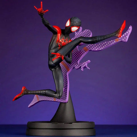 Marvel [Spider-Man Into The Spider-Verse] - Mile Morales Jumping Figure (1:10 Scale) - Kotobukiya - ArtFX+ Series