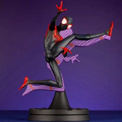 Marvel [Spider-Man Into The Spider-Verse] - Mile Morales Jumping Figure (1:10 Scale) - Kotobukiya - ArtFX+ Series