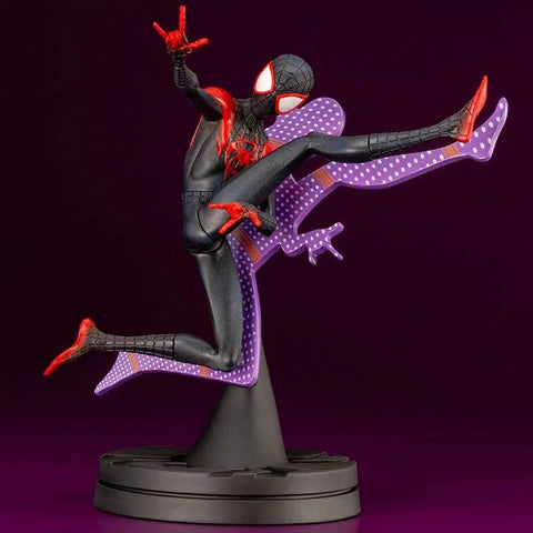 Marvel [Spider-Man Into The Spider-Verse] - Mile Morales Jumping Figure (1:10 Scale) - Kotobukiya - ArtFX+ Series