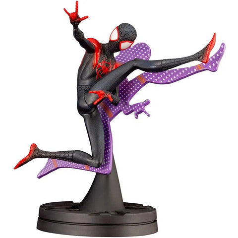 Marvel [Spider-Man Into The Spider-Verse] - Mile Morales Jumping Figure (1:10 Scale) - Kotobukiya - ArtFX+ Series