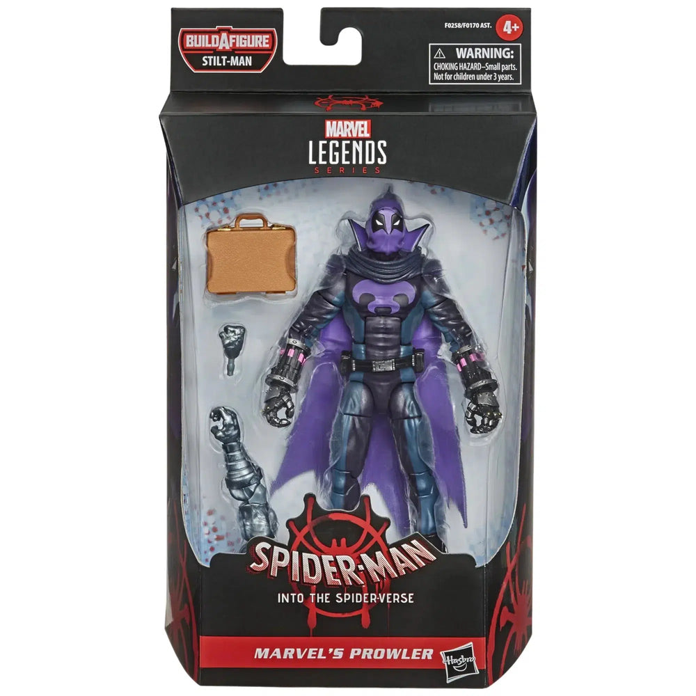 Marvel [Spider-Man: Into the Spider-Verse] - Prowler Action Figure (6") - Hasbro - Legends Series [Build a Figure: Stilt-Man]