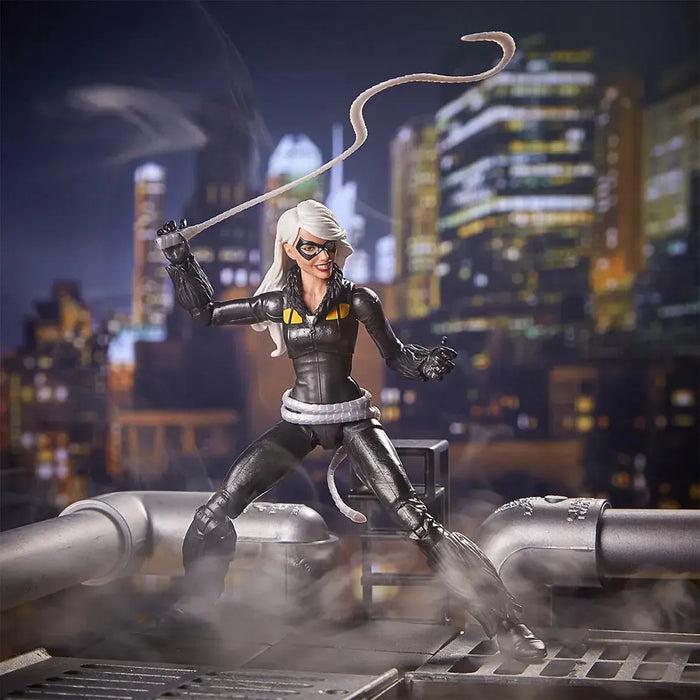 Marvel [Spider-Man] - Marvel's Black Cat Action Figure (6") - Hasbro - Marvel Legends Series [Build a Figure: Marvel's Kingpin]