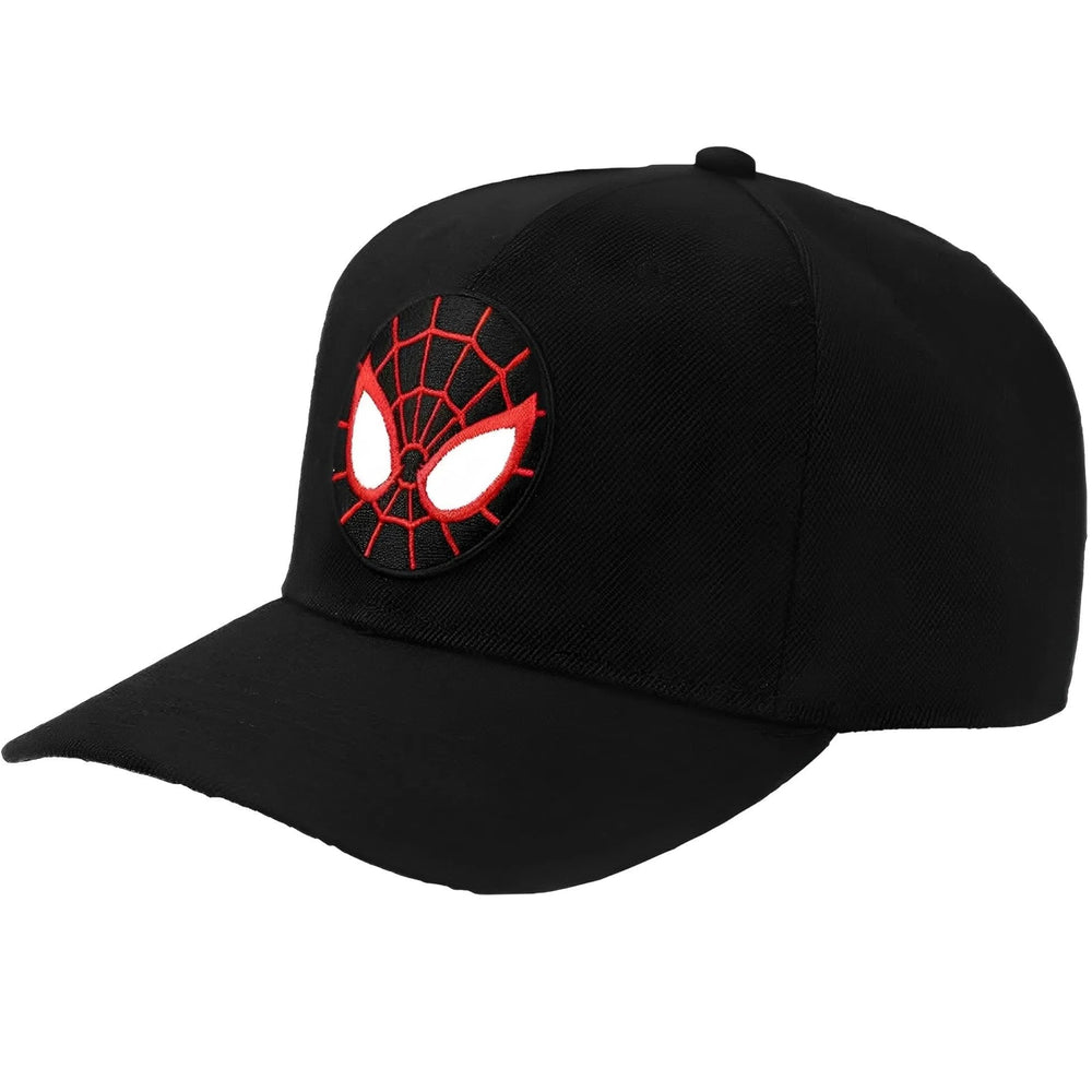 Marvel: Spider-Man - Miles Morales Patch Snapback Hat (Black, Pre-Curved Bill) - Bioworld