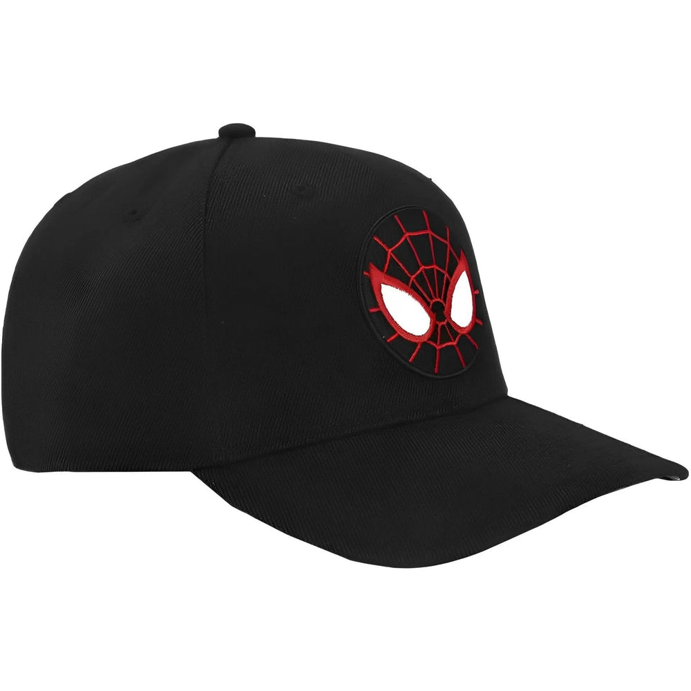 Marvel: Spider-Man - Miles Morales Patch Snapback Hat (Black, Pre-Curved Bill) - Bioworld