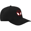 Marvel: Spider-Man - Miles Morales Patch Snapback Hat (Black, Pre-Curved Bill) - Bioworld