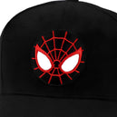 Marvel: Spider-Man - Miles Morales Patch Snapback Hat (Black, Pre-Curved Bill) - Bioworld