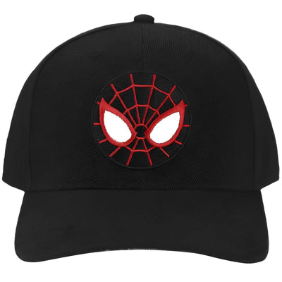Marvel: Spider-Man - Miles Morales Patch Snapback Hat (Black, Pre-Curved Bill) - Bioworld