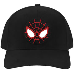 Marvel: Spider-Man - Miles Morales Patch Snapback Hat (Black, Pre-Curved Bill) - Bioworld