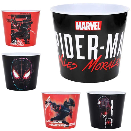 Marvel: Spider-Man - Miles Morales Popcorn Bucket Set - Bioworld