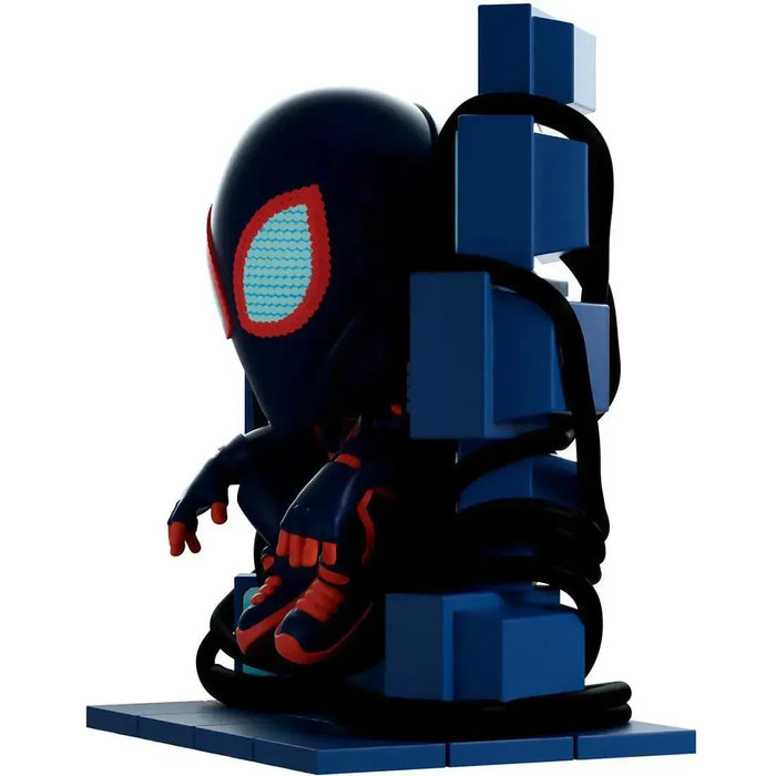 Marvel [Spider-Man] - Miles Morales Sitting on CRT TV Throne Figure (4.6") - YouTooz - Vinyl Figure Series (13)