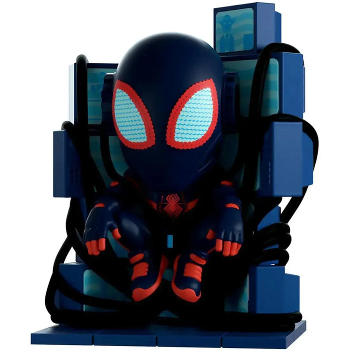Marvel [Spider-Man] - Miles Morales Sitting on CRT TV Throne Figure (4.6") - YouTooz - Vinyl Figure Series (13)