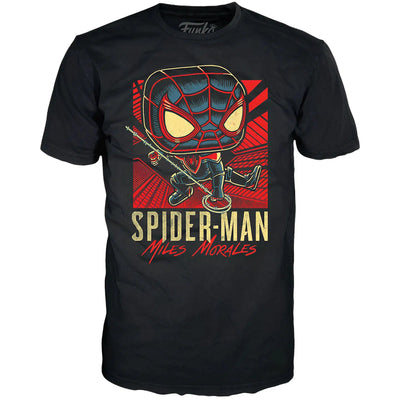 Marvel - Spider-Man Miles Morales T-Shirt - Funko - Pop! Tees Series
