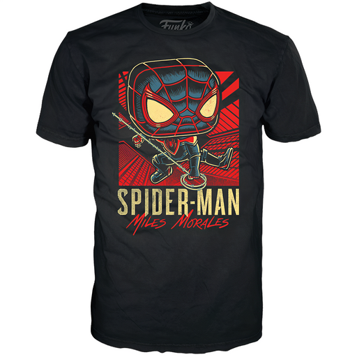 Marvel - Spider-Man Miles Morales T-Shirt - Funko - Pop! Tees Series