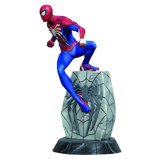 Marvel - Spider-Man Statue (PlayStation 4 Version) - Diamond Select Toys - Gallery Diorama Series