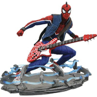Marvel - Spider-Punk Figure (PlayStation 4 Version) - Diamond Select Toys - Gallery Diorama Series