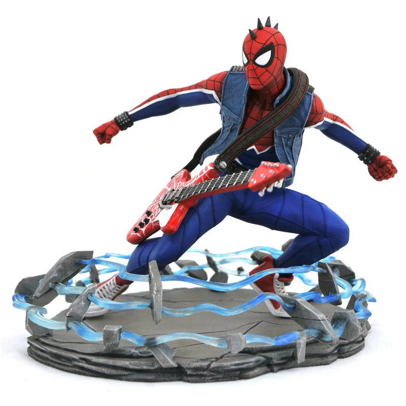 Marvel - Spider-Punk Figure (PlayStation 4 Version) - Diamond Select Toys - Gallery Diorama Series