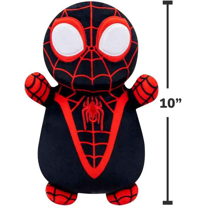 Marvel [Spidey and His Amazing Friends] - Miles Morales Plush (10") - Jazwares - Squishmallows HugMees Series