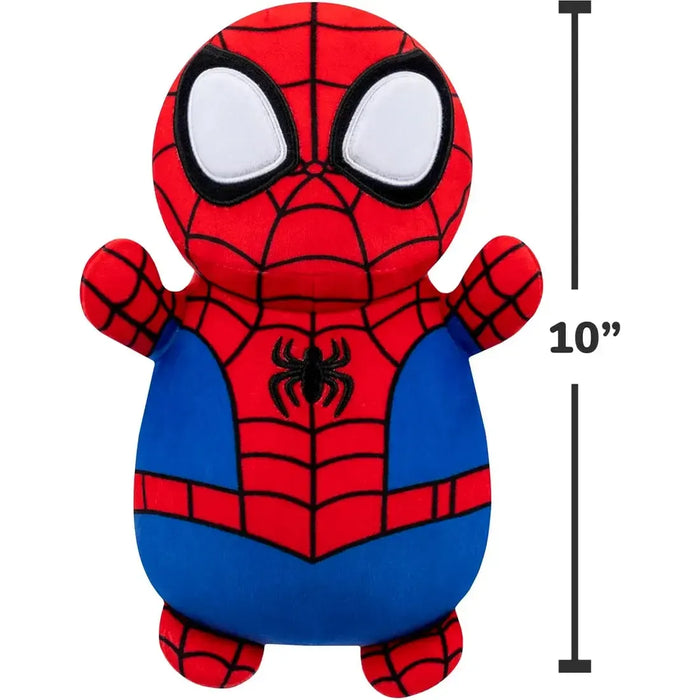 Marvel [Spidey and His Amazing Friends] - Spider-Man Plush (10") - Jazwares - Squishmallows HugMees Series
