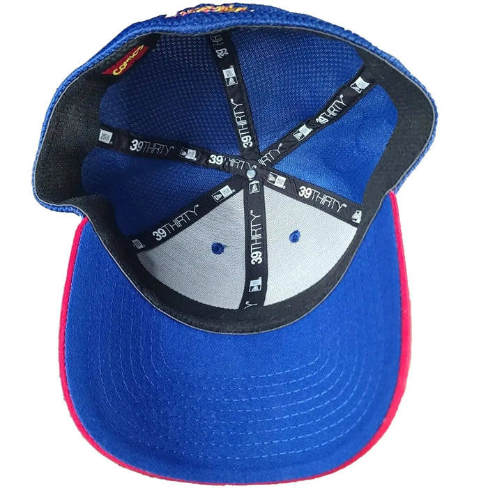 Marvel Studios - Captain Marvel Movie Neo 39THIRTY Flexfit Hat (Royal Red & Blue, M/L) - New Era
