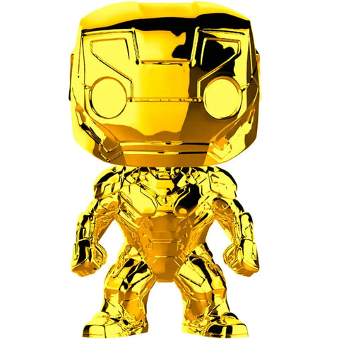 Marvel Studios: The First Ten Years - Gold Iron-Man Bobble-Head Figure - Funko - Pop! Series (375)