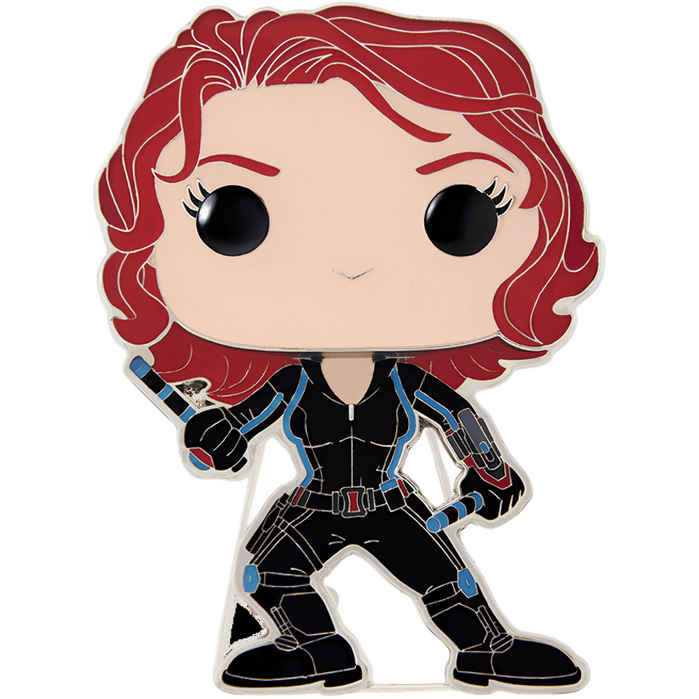 Marvel Studios [The Infinity Saga] - Black Widow Pin Badge (Glows in the Dark, Enamel) - Funko - Pop! Pin Series (23)