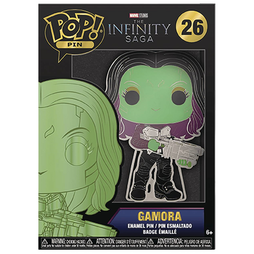 Marvel Studios [The Infinity Saga] - Gamora Pin Badge (Glows in the Dark, Enamel) - Funko - Pop! Pin Series (26)