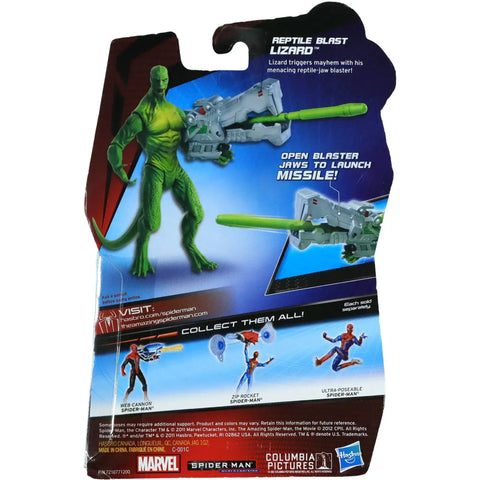 Marvel: The Amazing Spider-Man - Reptile Blast Lizard Action Figure (4