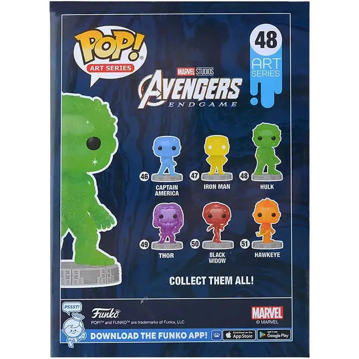 Marvel [The Infinity Saga] - Hulk Figure (3.75") - Funko - Pop! Art Series (48)