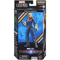 Marvel [The Marvels] - Captain Marvel Action Figure (6") - Hasbro - Marvel Legends Series [Build a Figure: Totally Awesome Hulk]