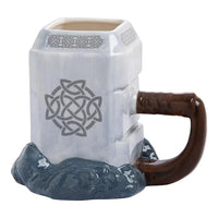 Marvel: Thor - Mjolnir Premium Sculpted Mug (Ceramic, 20 oz.) - Bioworld