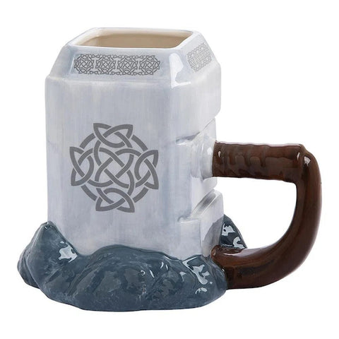 Marvel: Thor - Mjolnir Premium Sculpted Mug (Ceramic, 20 oz.) - Bioworld