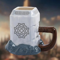 Marvel: Thor - Mjolnir Premium Sculpted Mug (Ceramic, 20 oz.) - Bioworld