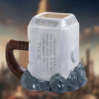 Marvel: Thor - Mjolnir Premium Sculpted Mug (Ceramic, 20 oz.) - Bioworld