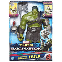 Marvel: Thor Ragnarok - Interactive Gladiator Hulk Toy Figure (12") - Hasbro- Image 1