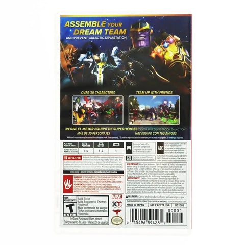 Marvel Ultimate Alliance 3: The Black-Order - Nintendo Switch