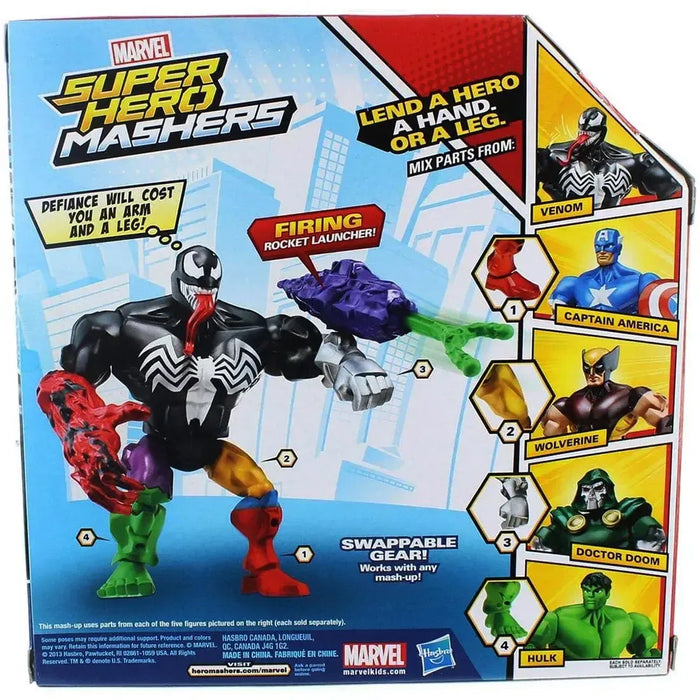 Marvel - Venom Action Figure (6") - Hasbro - Super Hero Mashers Series