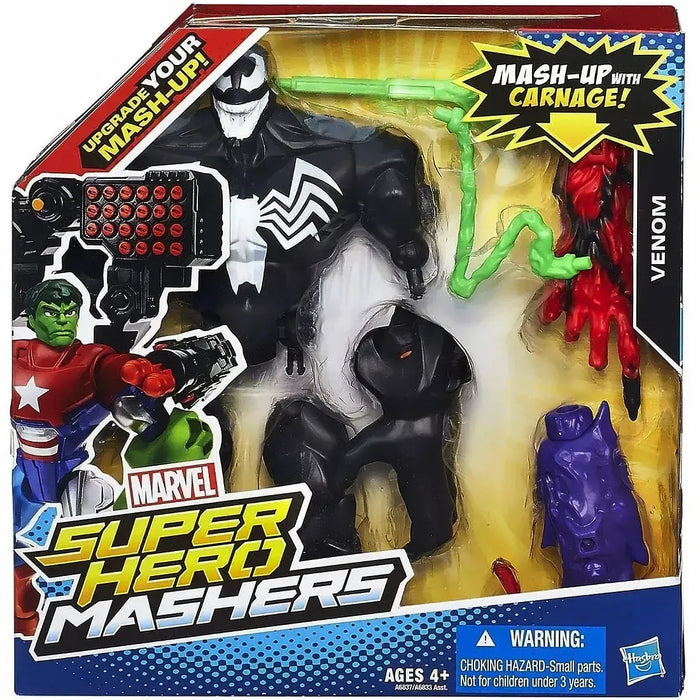 Marvel - Venom Action Figure (6") - Hasbro - Super Hero Mashers Series