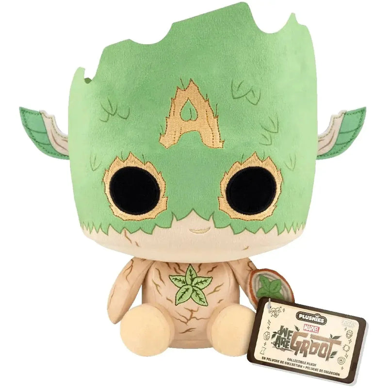 Marvel [We Are Groot] - Baby Groot As Captain America Plush (7
