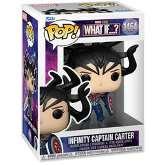 Marvel [What If...?] - Infinity Captain Carter Bobble-Head Figure (4.5") - Funko - Pop! Series (1464) - (2024)